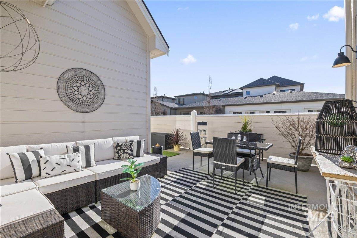 2856 South Wise Way Boise, ID 83716 - Photo 32 of 47 View of patio / terrace with outdoor lounge area