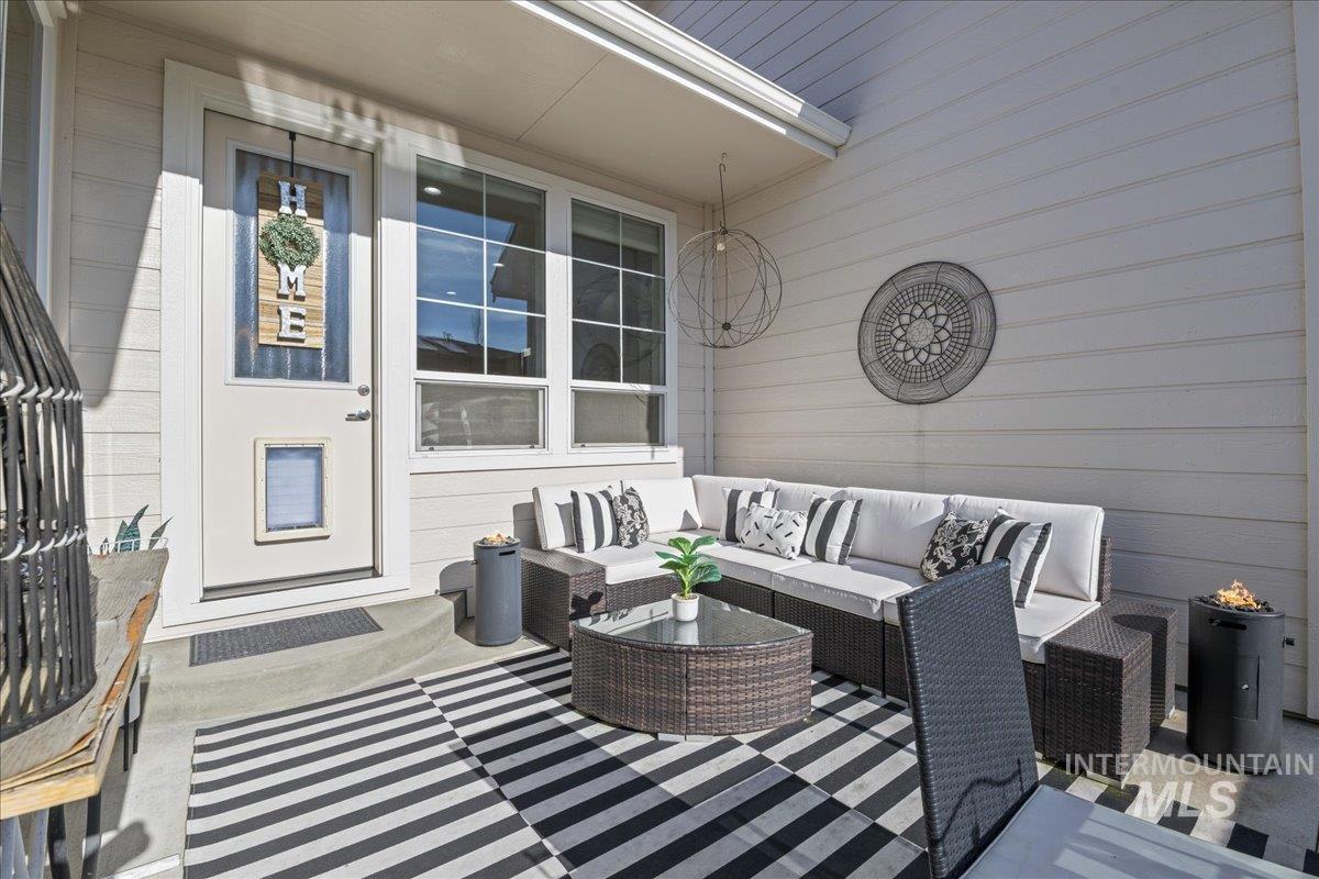 2856 South Wise Way Boise, ID 83716 - Photo 33 of 47 View of patio featuring an outdoor living space
