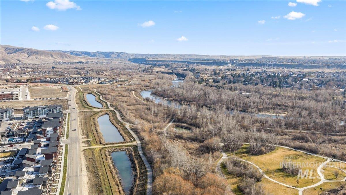 2856 South Wise Way Boise, ID 83716 - Photo 46 of 47 Aerial view of property's location featuring a water and mountain view