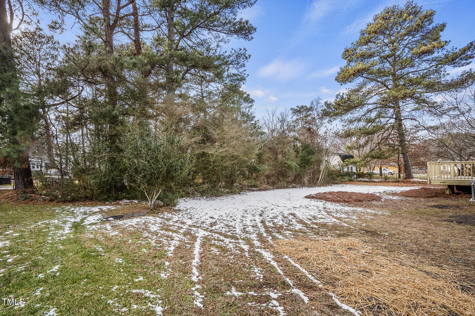 7516 Fox Road Raleigh, NC 27616 - Photo 28 of 31 a view of a yard with a tree