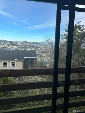 a view balcony with a yard