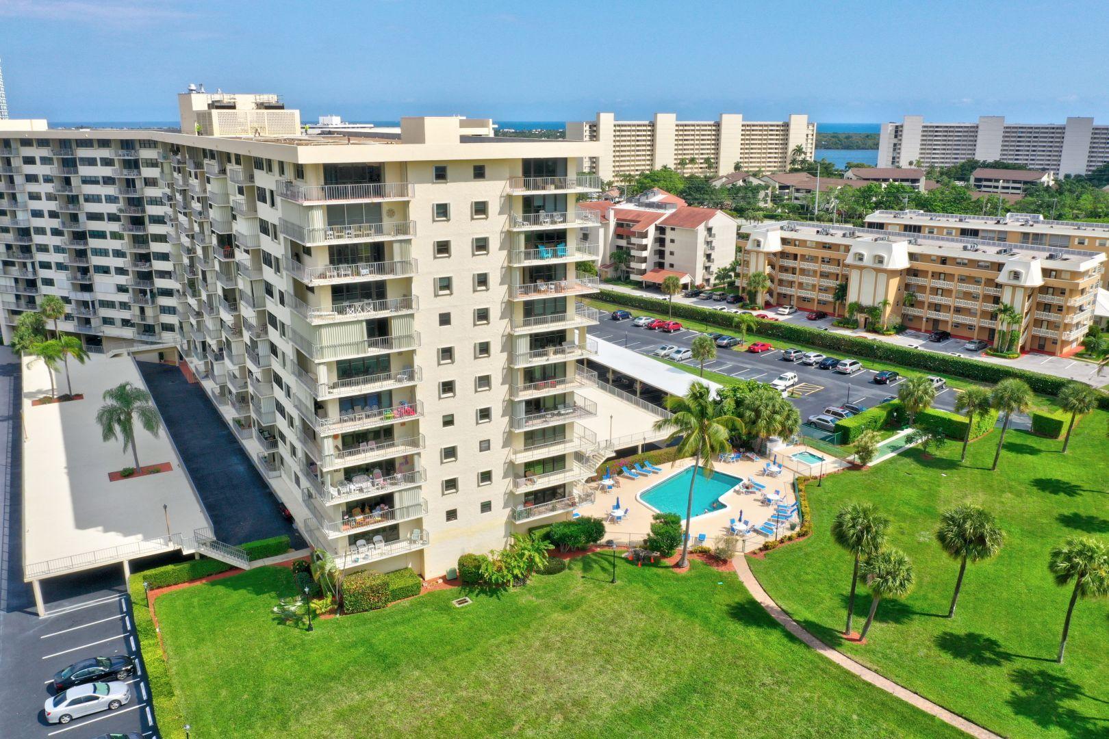 336 Golfview Road, Unit 601 North Palm Beach, FL 33408 - Photo 24 of 28 a view of a city with tall buildings