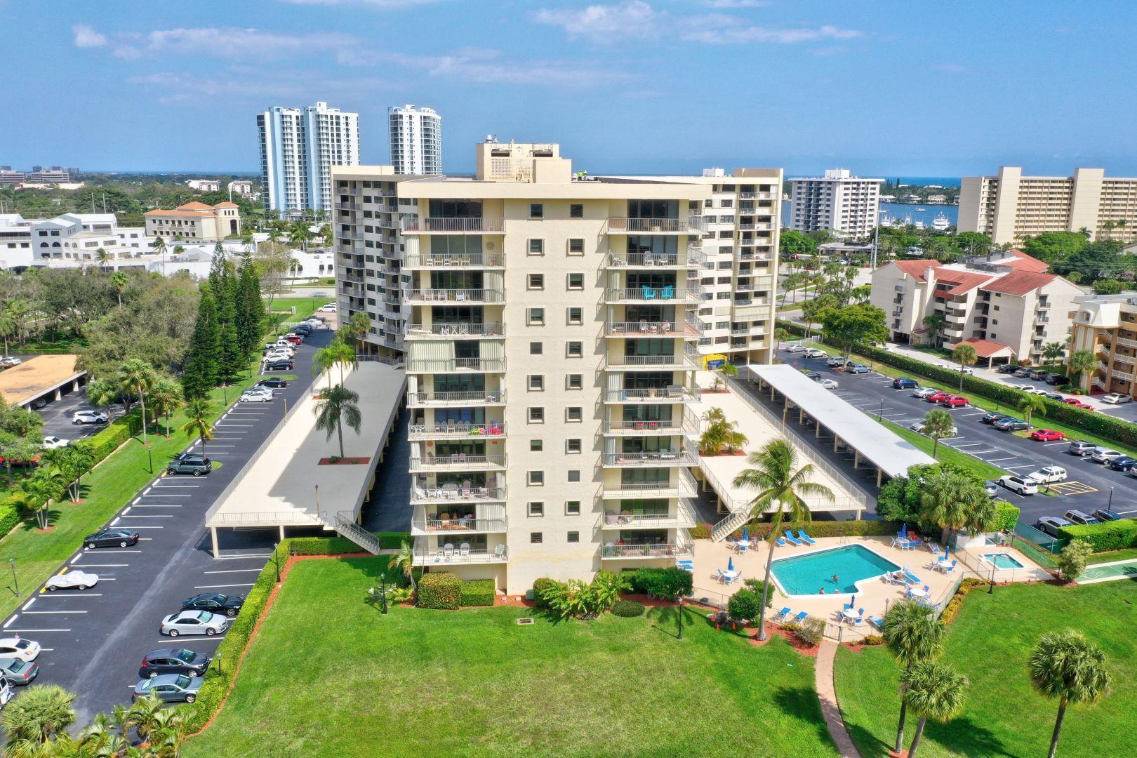 336 Golfview Road, Unit 601 North Palm Beach, FL 33408 - Photo 25 of 28 a view of a city with tall buildings