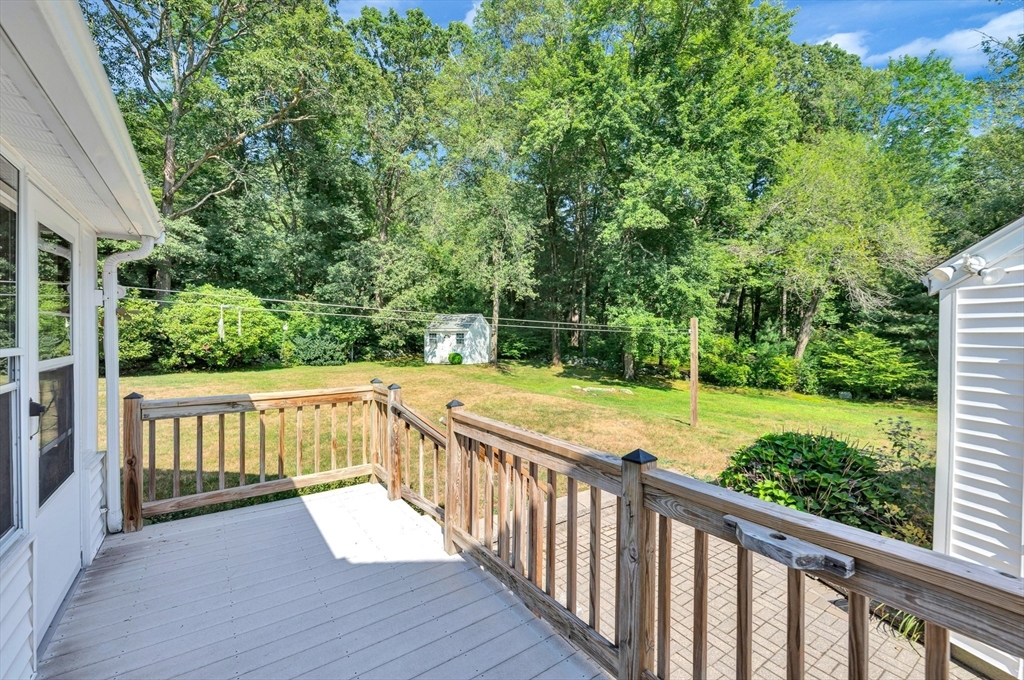 443 A North Road Bedford, MA 01730 - Photo 28 of 36 a view of balcony with yard and green space