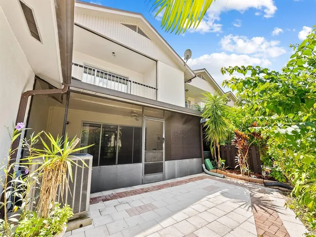 a front view of a building