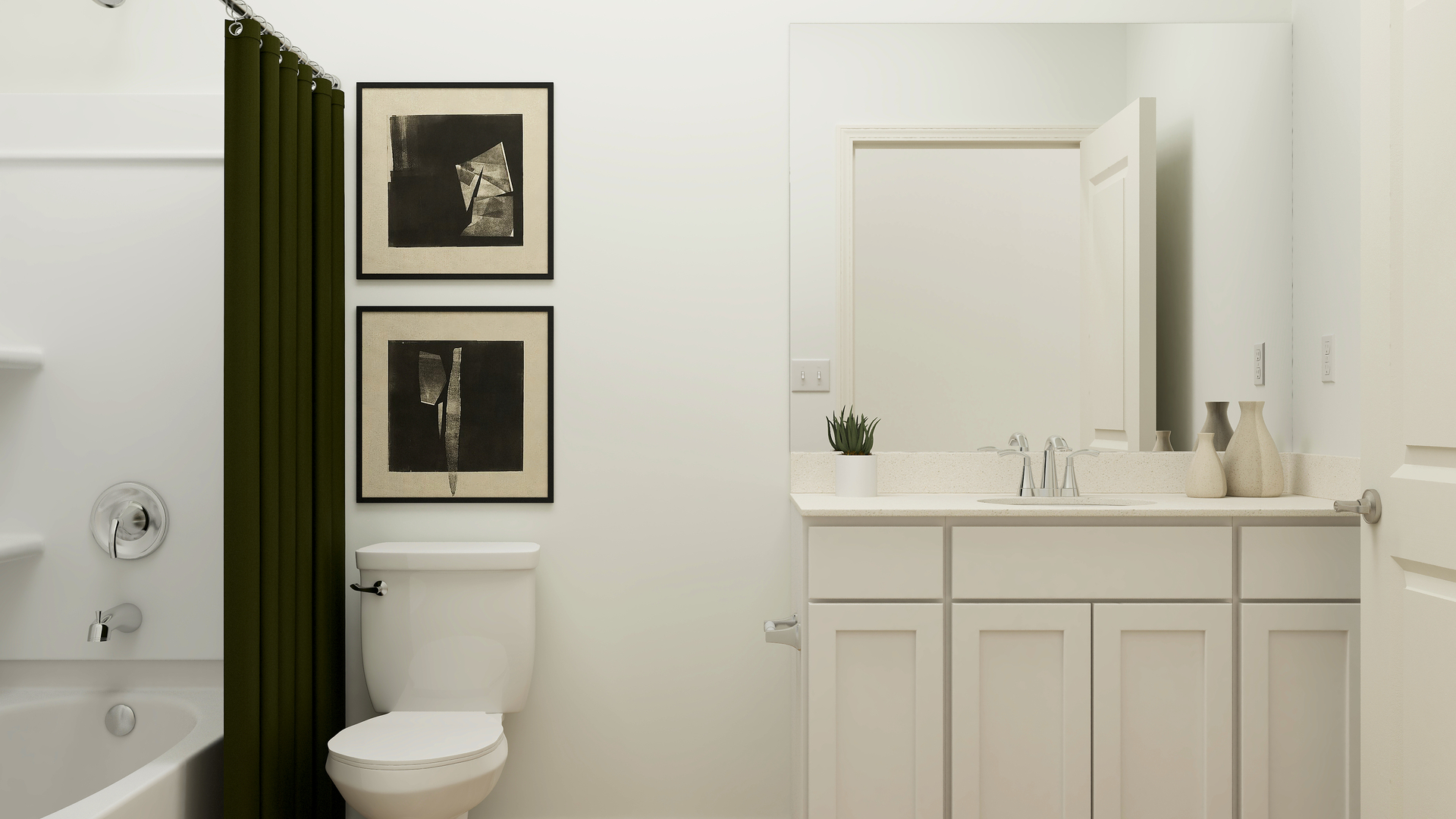 408 Cottrell Lane Aurora, IL 60506 - Photo 14 of 17 a bathroom with a sink a toilet and shower