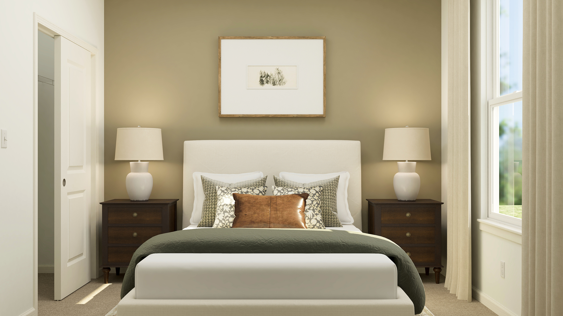 408 Cottrell Lane Aurora, IL 60506 - Photo 8 of 17 a bedroom with a bed and wooden floor