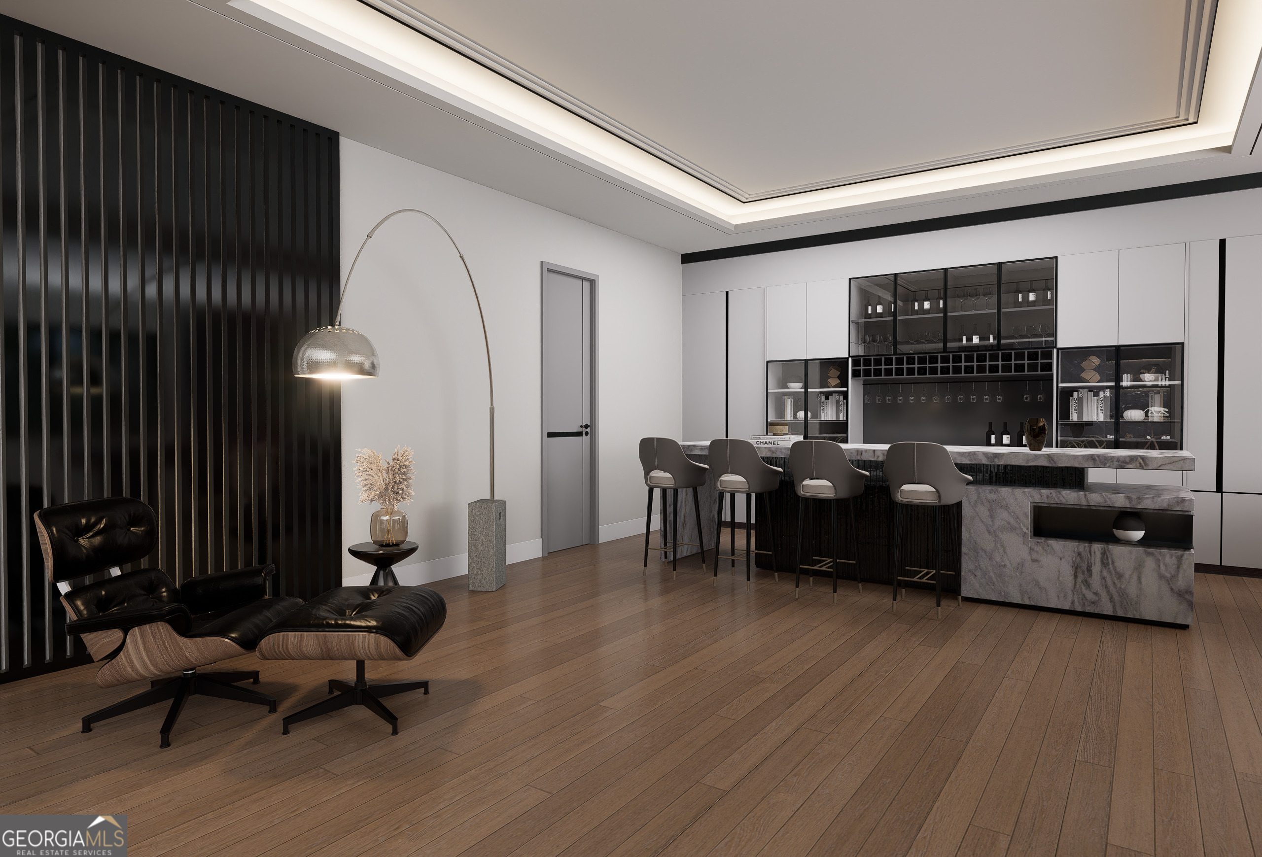 2702 Antioch Street Conyers, GA 30013 - Photo 14 of 36 a living room with furniture and wooden floor