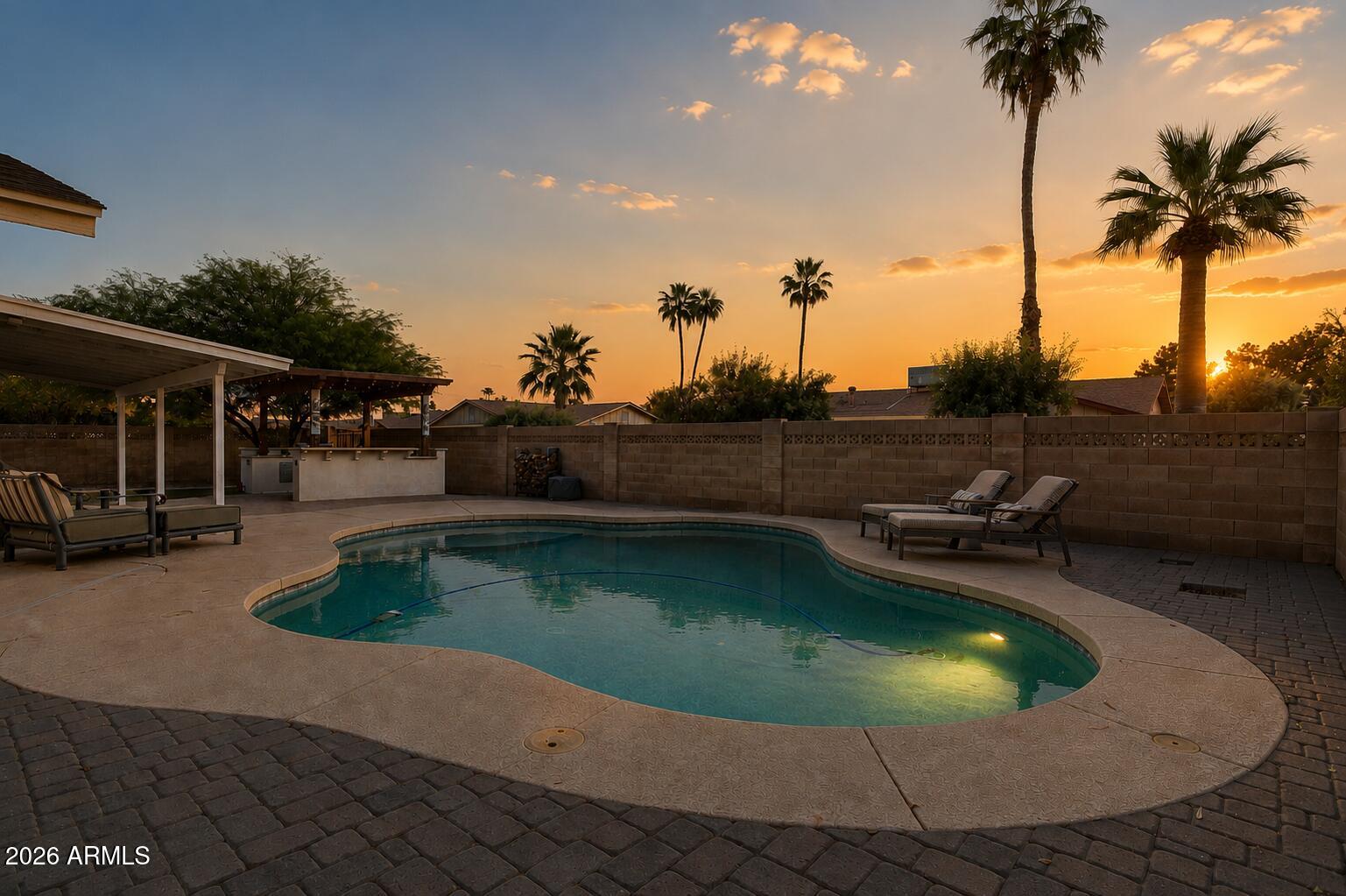 1715 West Orchid Lane Phoenix, AZ 85021 - Photo 58 of 61 Sunset in Phoenix