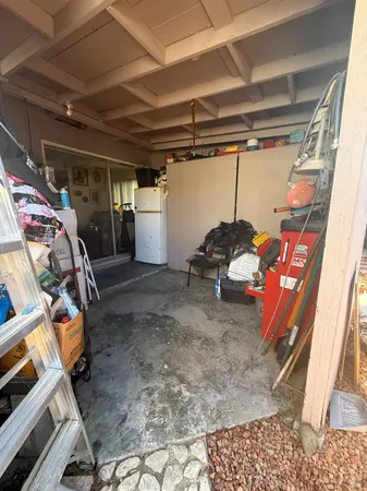 a view of empty room