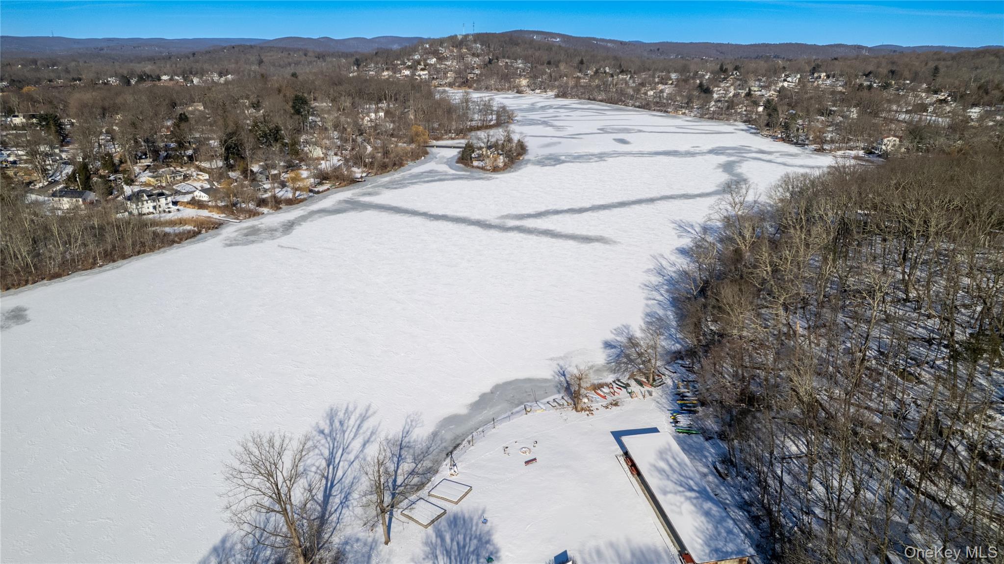 1690 Amazon Road Mohegan Lake, NY 10547 - Photo 16 of 16 Drone view of the gorgeous Mohegan Lake.