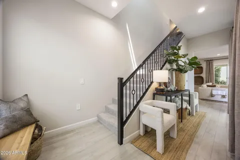a view of entryway and hall