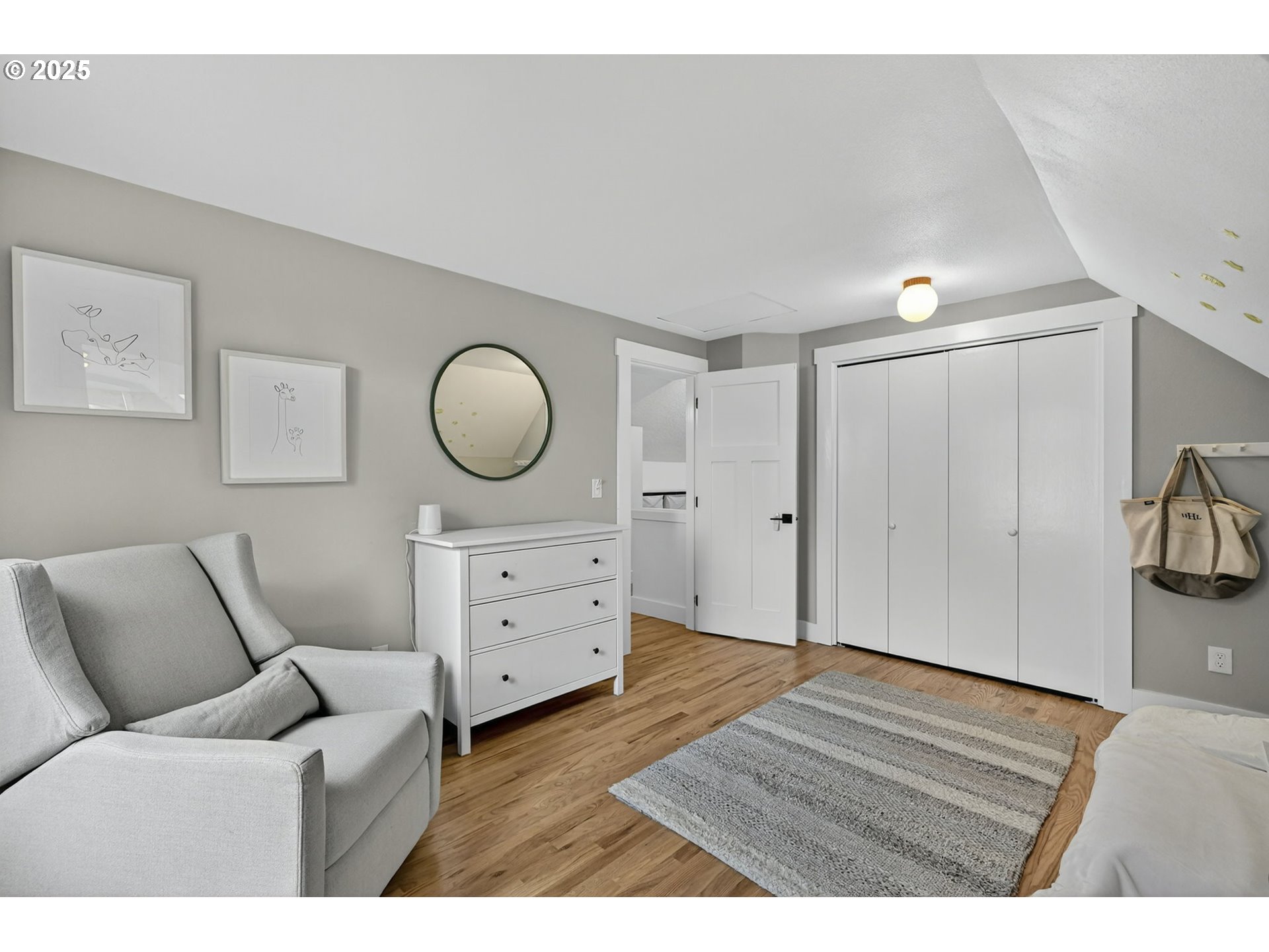 13162 Northwest McNamee Road Portland, OR 97231 - Photo 35 of 48 a living room with furniture and a mirror