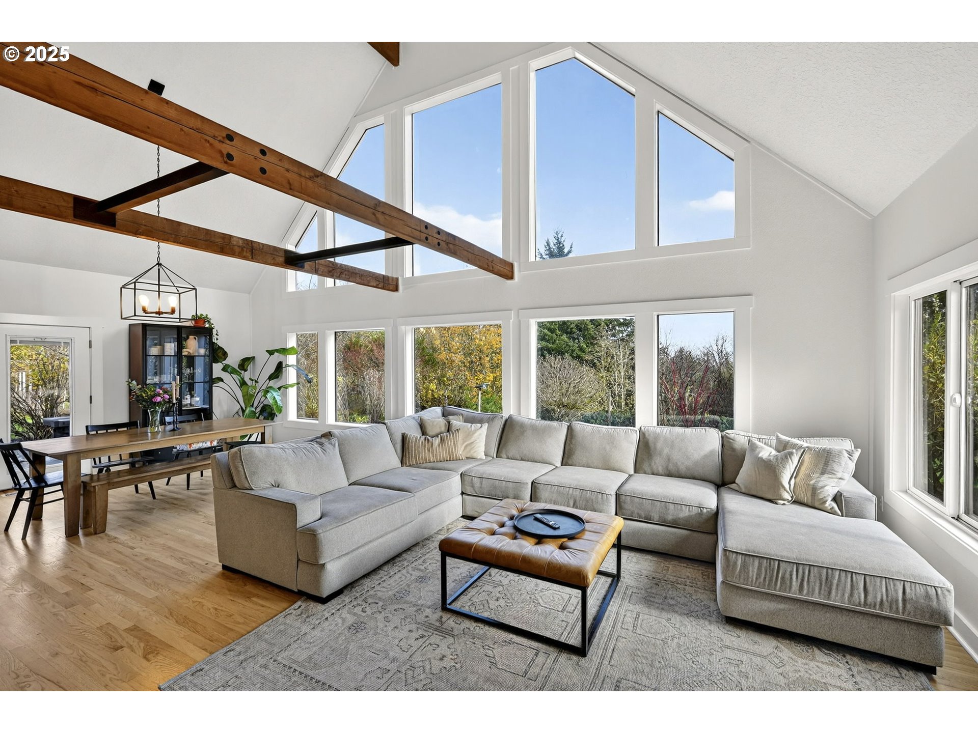 13162 Northwest McNamee Road Portland, OR 97231 - Photo 9 of 48 a living room with furniture and a large window