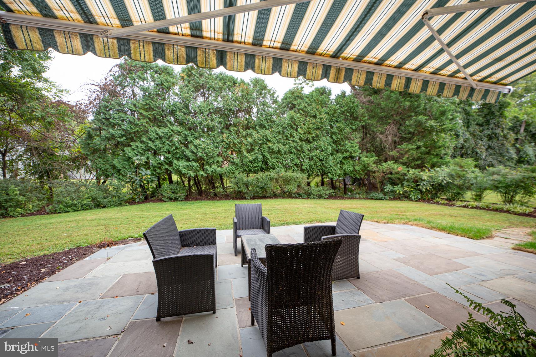 9116 Wooden Bridge Road Potomac, MD 20854 - Photo 22 of 22 a view of yard from outdoor seating