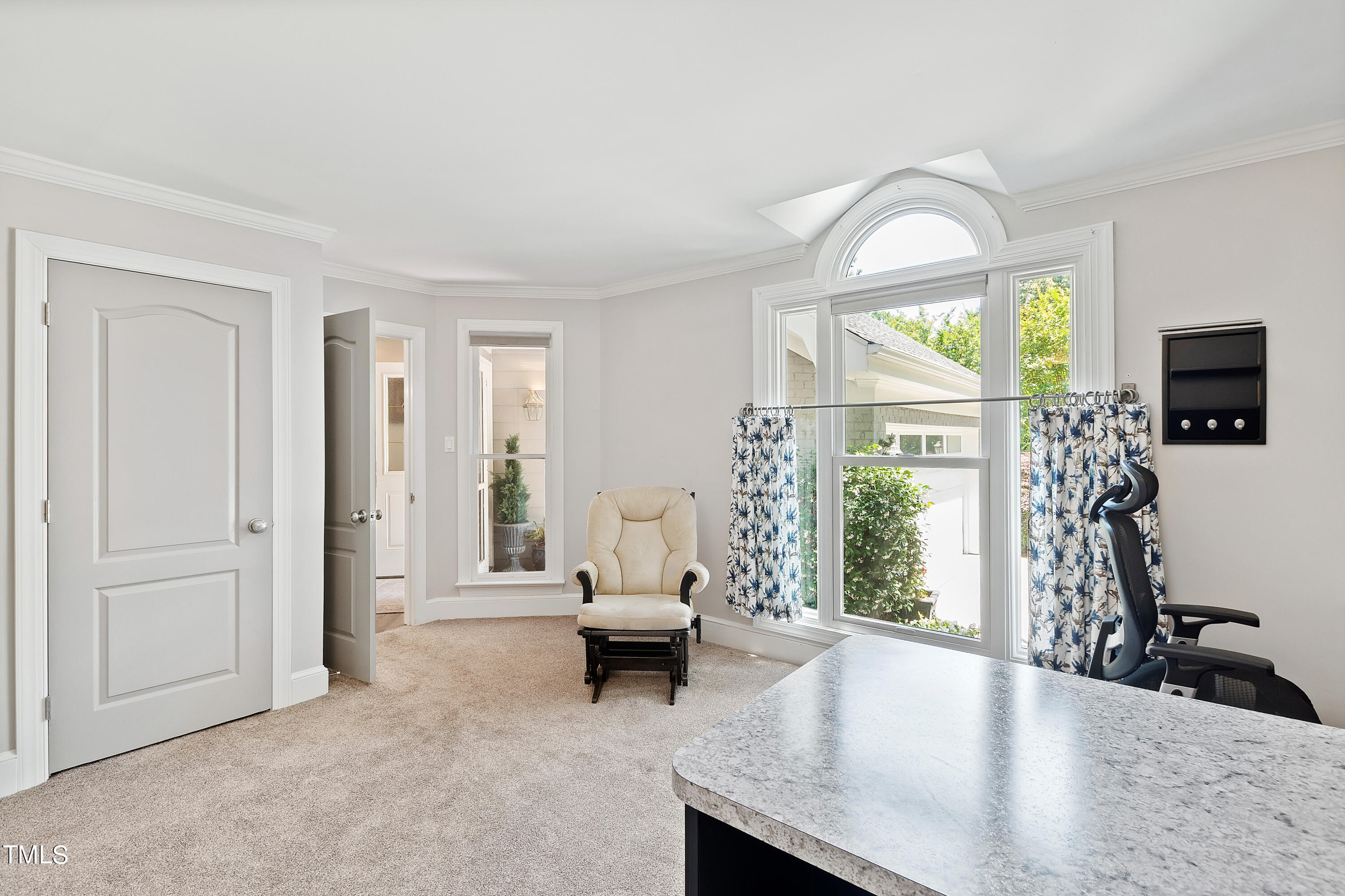 1605 Quaker Ridge Point Raleigh, NC 27615 - Photo 29 of 54 a living room with furniture and a flat screen tv
