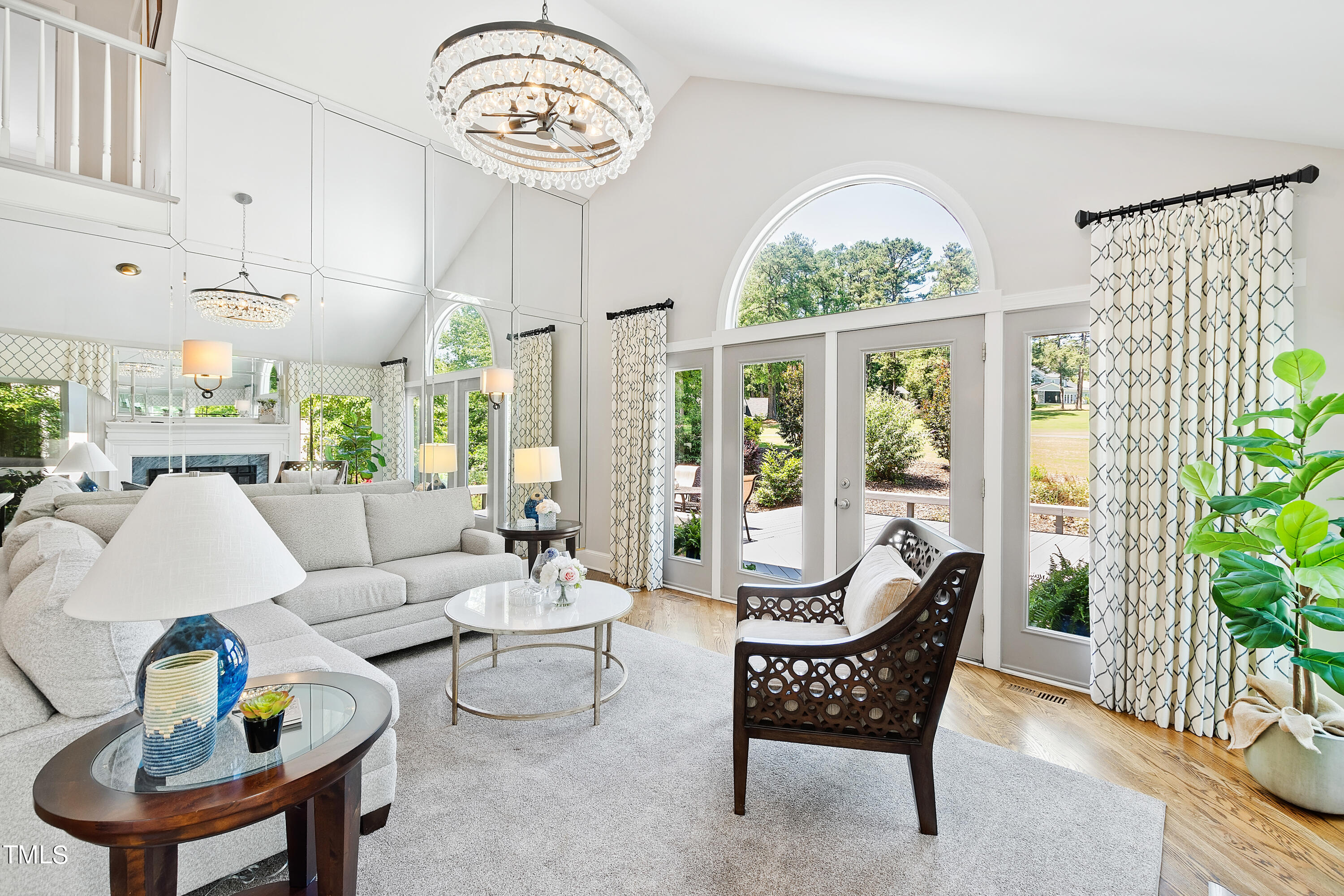 1605 Quaker Ridge Point Raleigh, NC 27615 - Photo 5 of 54 a living room with furniture and a large window
