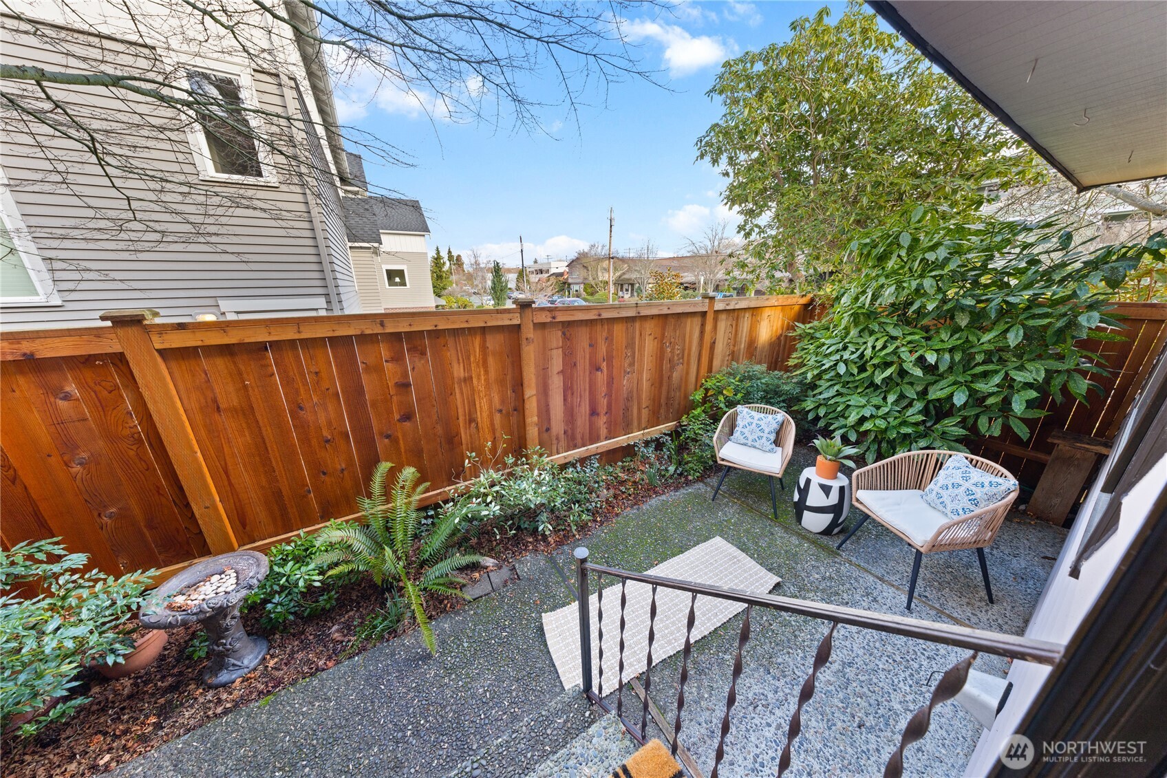 242 4th Avenue South, Unit 2 Edmonds, WA 98020 - Photo 21 of 34 a view of a chair and table in the balcony