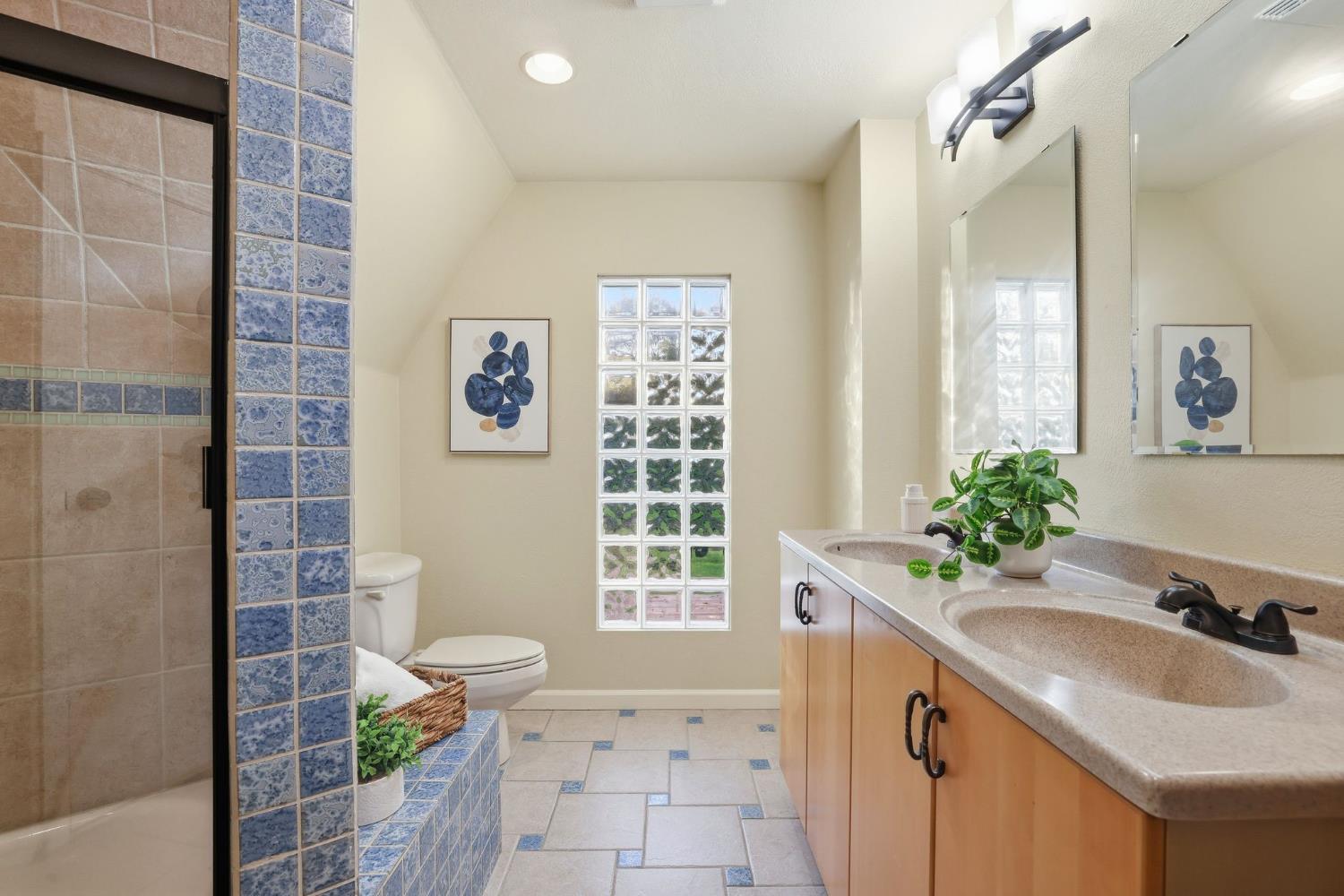 7890 Boren Lane Granite Bay, CA 95746 - Photo 28 of 96 a bathroom with a sink toilet and shower