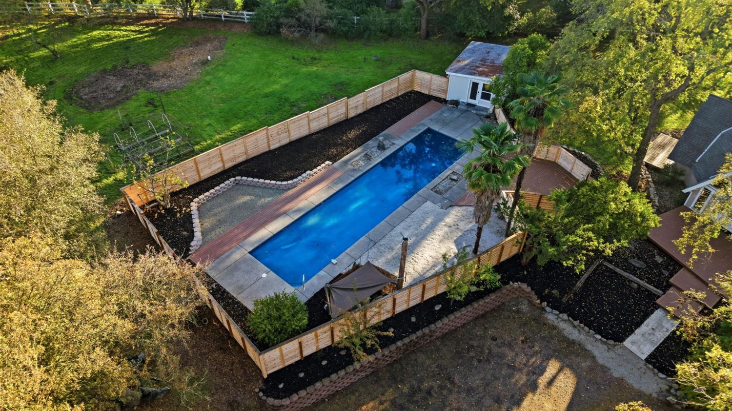 7890 Boren Lane Granite Bay, CA 95746 - Photo 95 of 96 a view of a yard with table and chairs
