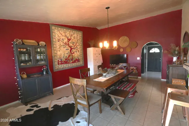 a view of a livingroom with furniture and window