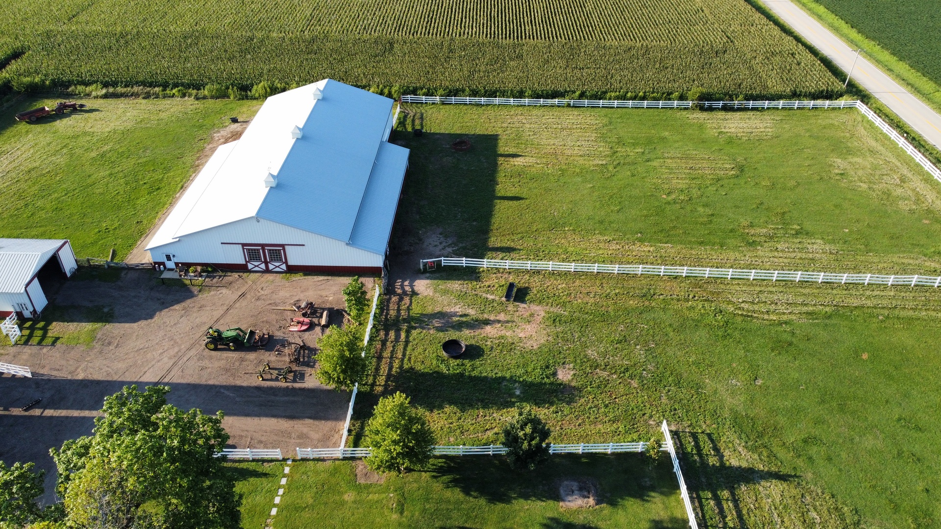 6932 Randall Road Poplar Grove, IL 61065 - Photo 28 of 44 an aerial view of residential houses with outdoor space