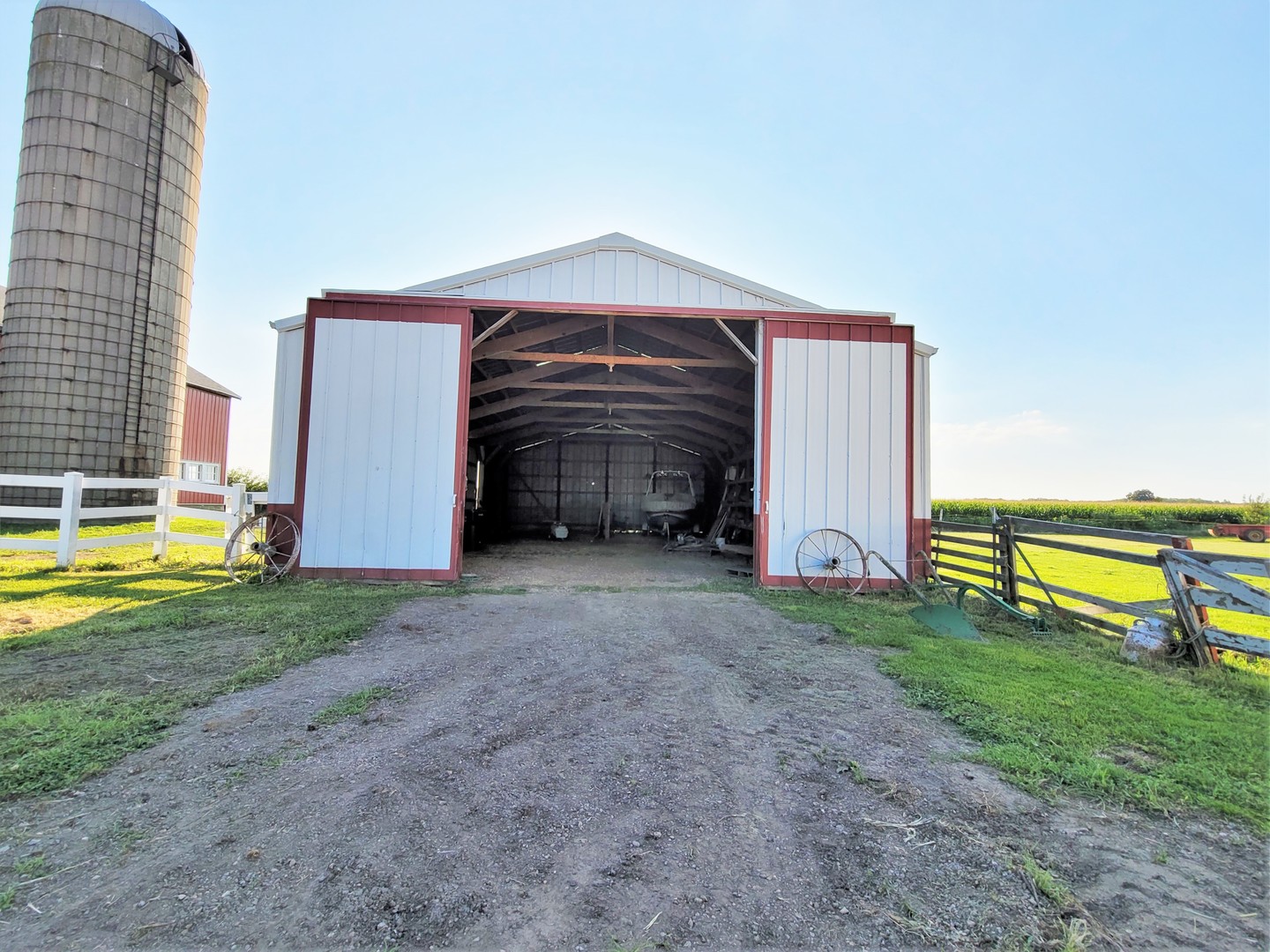 6932 Randall Road Poplar Grove, IL 61065 - Photo 29 of 44 a view of a house with a yard and a large tree