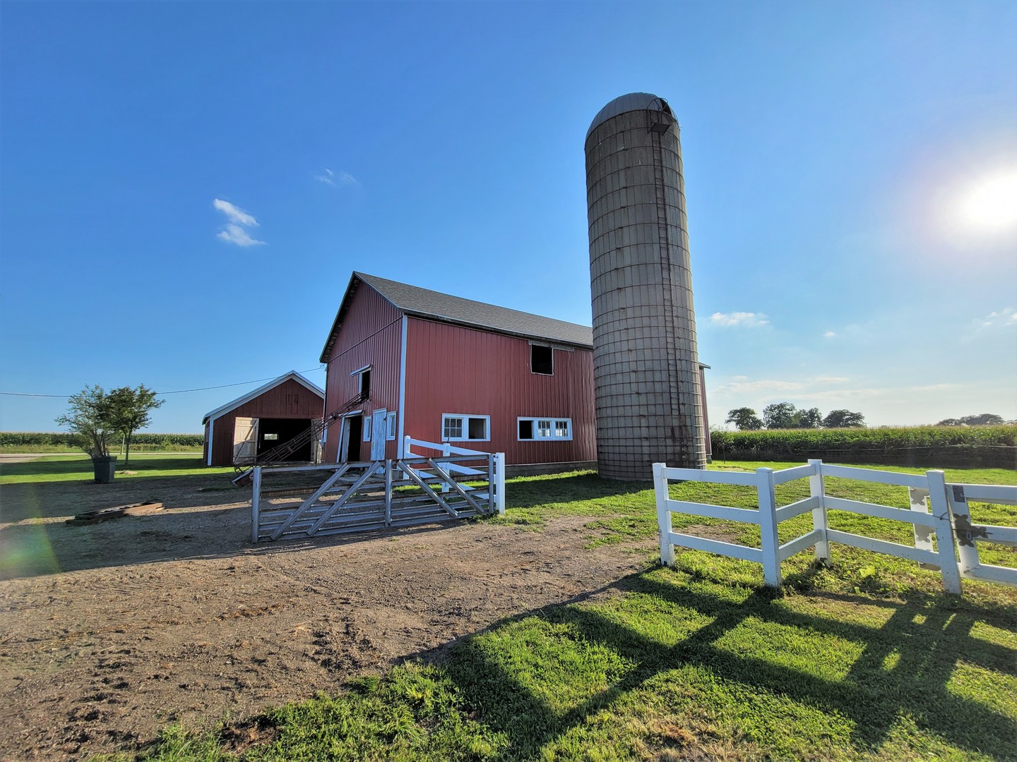 6932 Randall Road Poplar Grove, IL 61065 - Photo 31 of 44 a view of a house with backyard and a slide