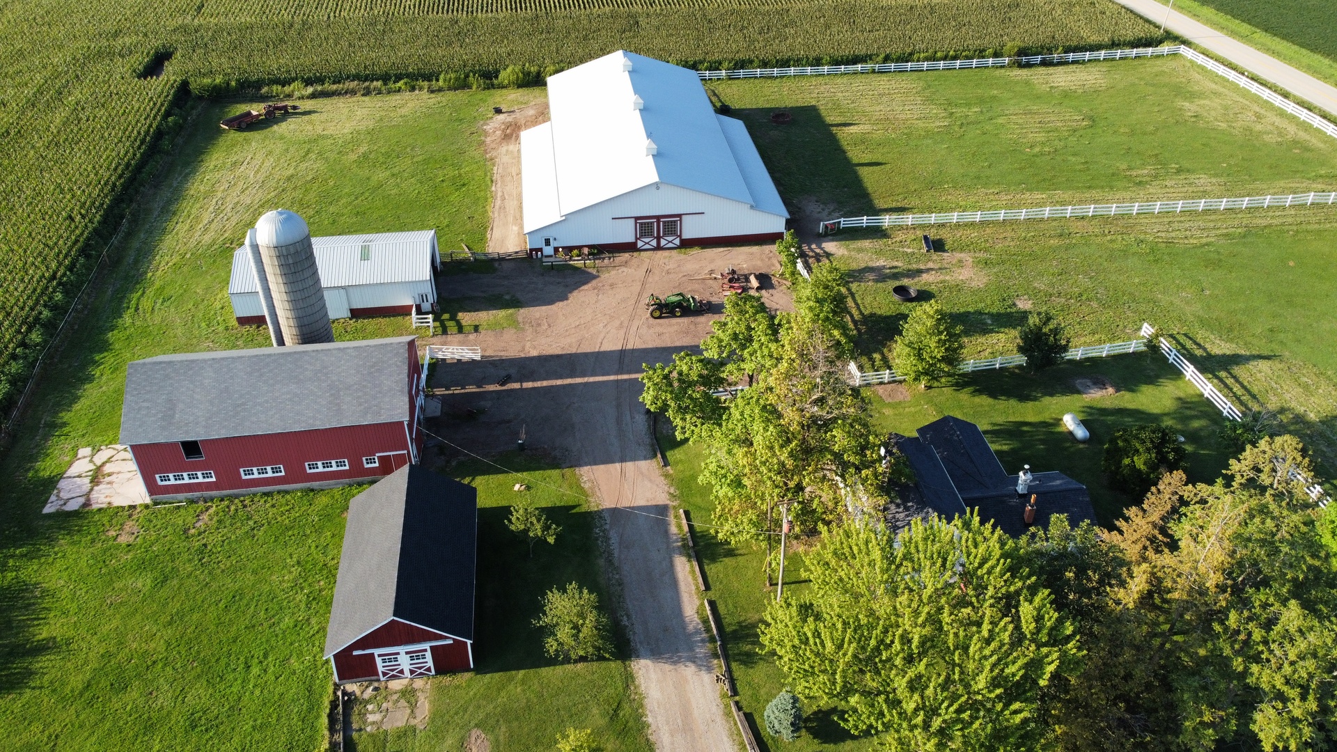 6932 Randall Road Poplar Grove, IL 61065 - Photo 42 of 44 a bird view of house with outdoor space and seating
