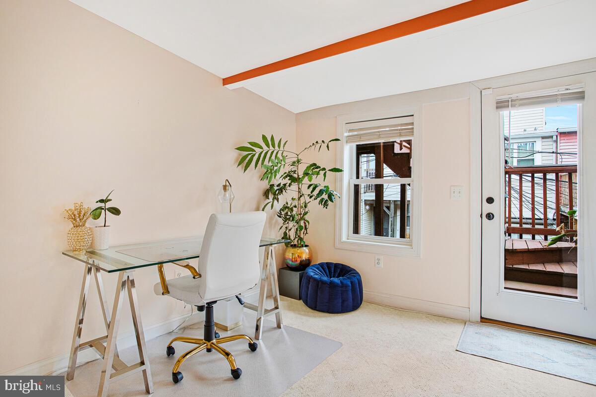 432 East Clement Street Baltimore, MD 21230 - Photo 23 of 39 Second bedroom/office with walkthrough to rooftop