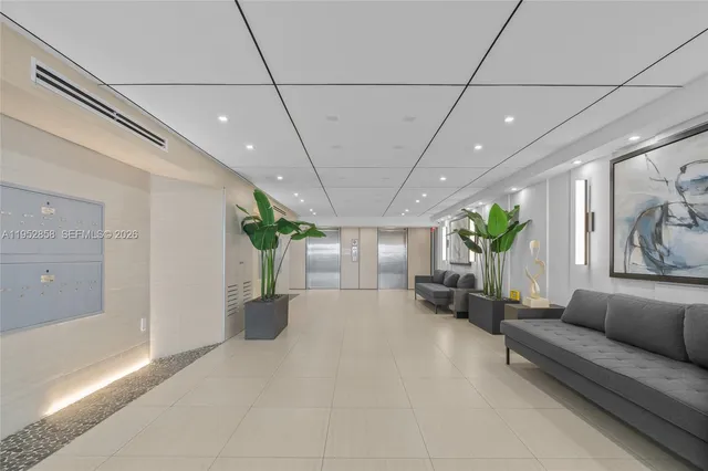 a white building with a street