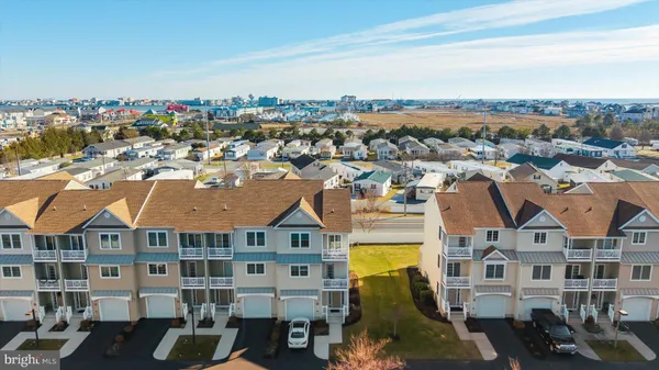a view of a city that has tall buildings