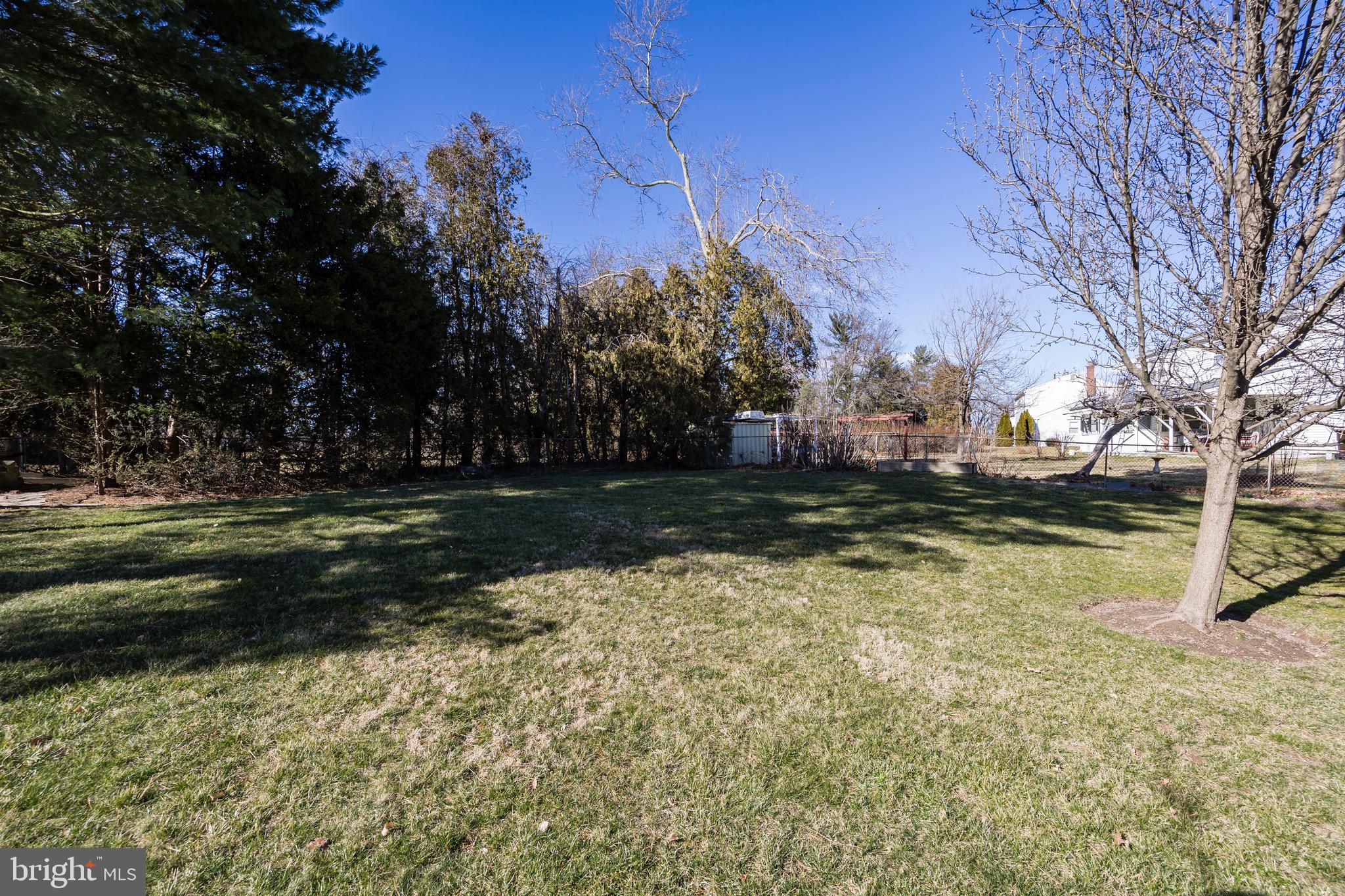 629 Manchester Road East Norriton, PA 19403 - Photo 51 of 76 Fenced rear yard w/.49+/- acres