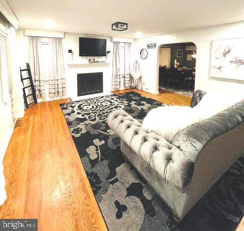 1732 Edgewood Road Towson, MD 21286 - Photo 2 of 22 Welcome Home. Spacious Living Room with Fireplace
