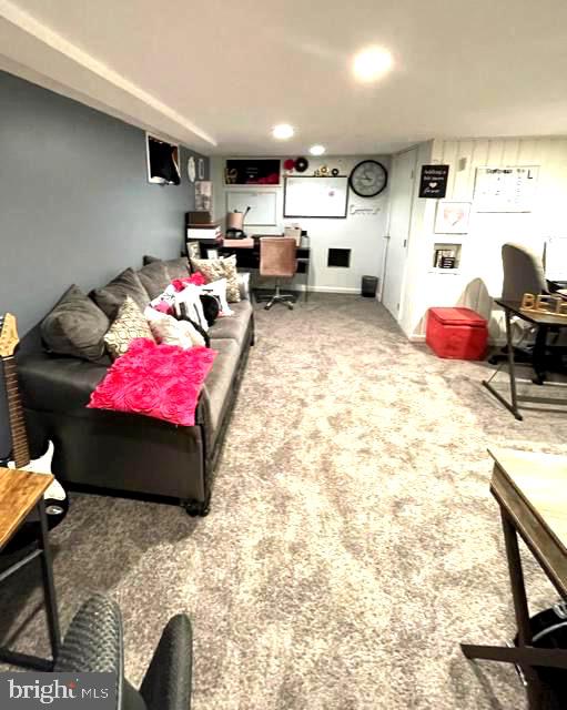 1732 Edgewood Road Towson, MD 21286 - Photo 20 of 22 Basement With New Carpet