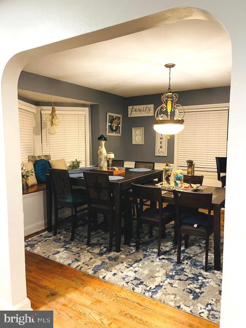 1732 Edgewood Road Towson, MD 21286 - Photo 4 of 22 Dining Room with Bay Window.