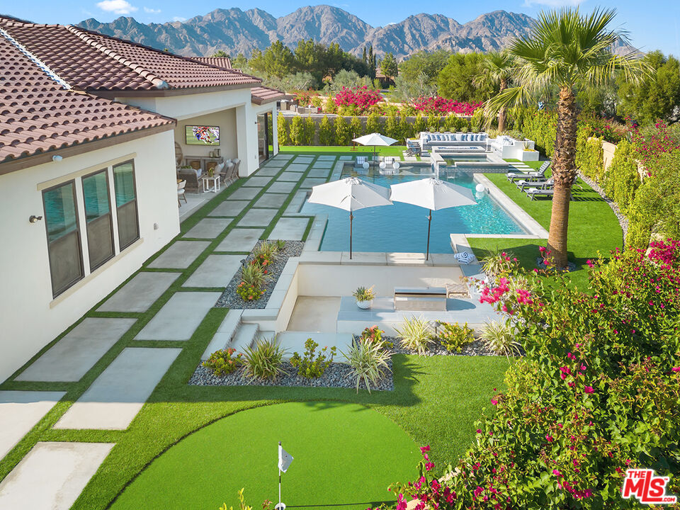 80464 Old Rnch Trail North La Quinta, CA 92253 - Photo 2 of 42 a view of yard in front of house