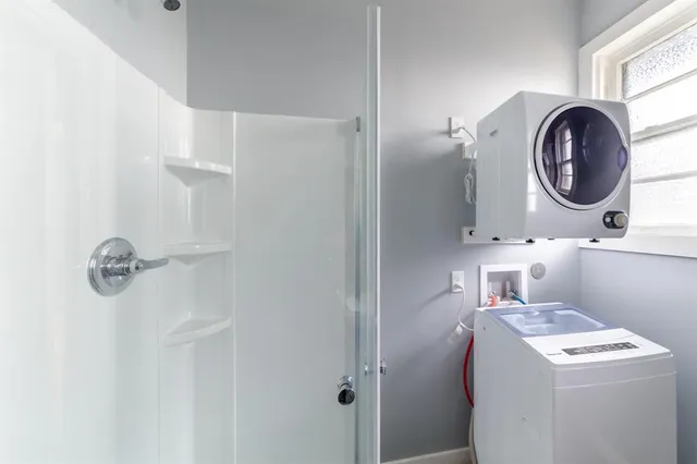 a bathroom with a sink and a vanity