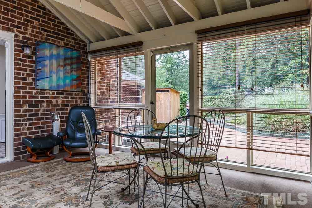 2942 Buckingham Road Durham, NC 27707 - Photo 20 of 25 a view of a porch with furniture