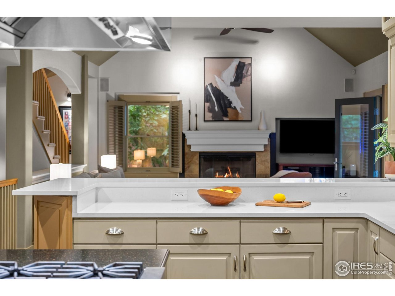 820 6th Street Boulder, CO 80302 - Photo 7 of 37 a view of living room with furniture and flat screen tv