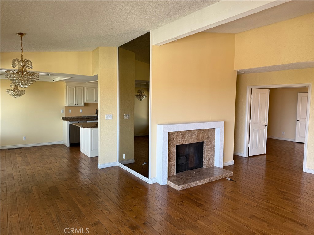 1 Oaktree Lane Rolling Hills Estates, CA 90274 - Photo 3 of 20 a view of a kitchen with a sink and a fireplace