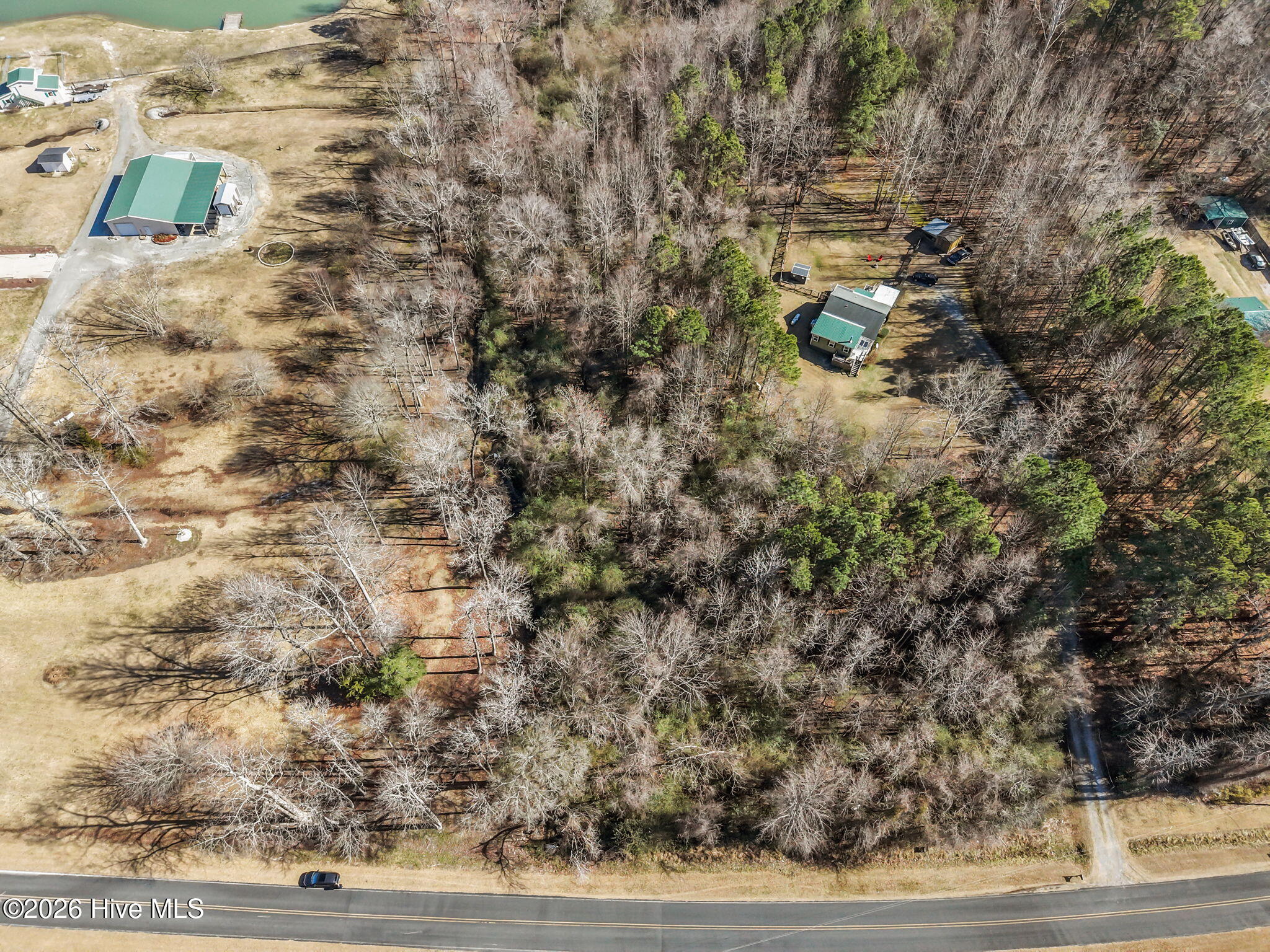 216 Langley Road Chocowinity, NC 27817 - Photo 12 of 14 Wooded land left of driveway