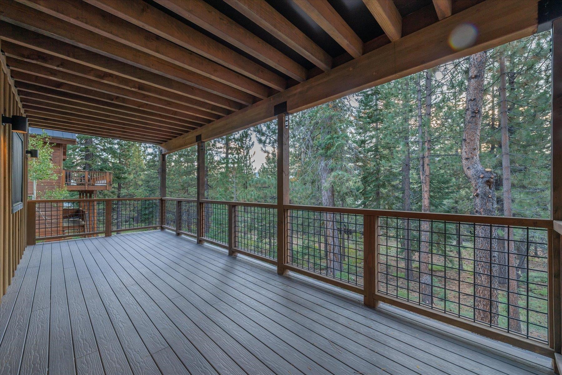 15330 Wolfgang Road Truckee, CA 96161 - Photo 15 of 21 a view of porch with wooden floor in outdoor space