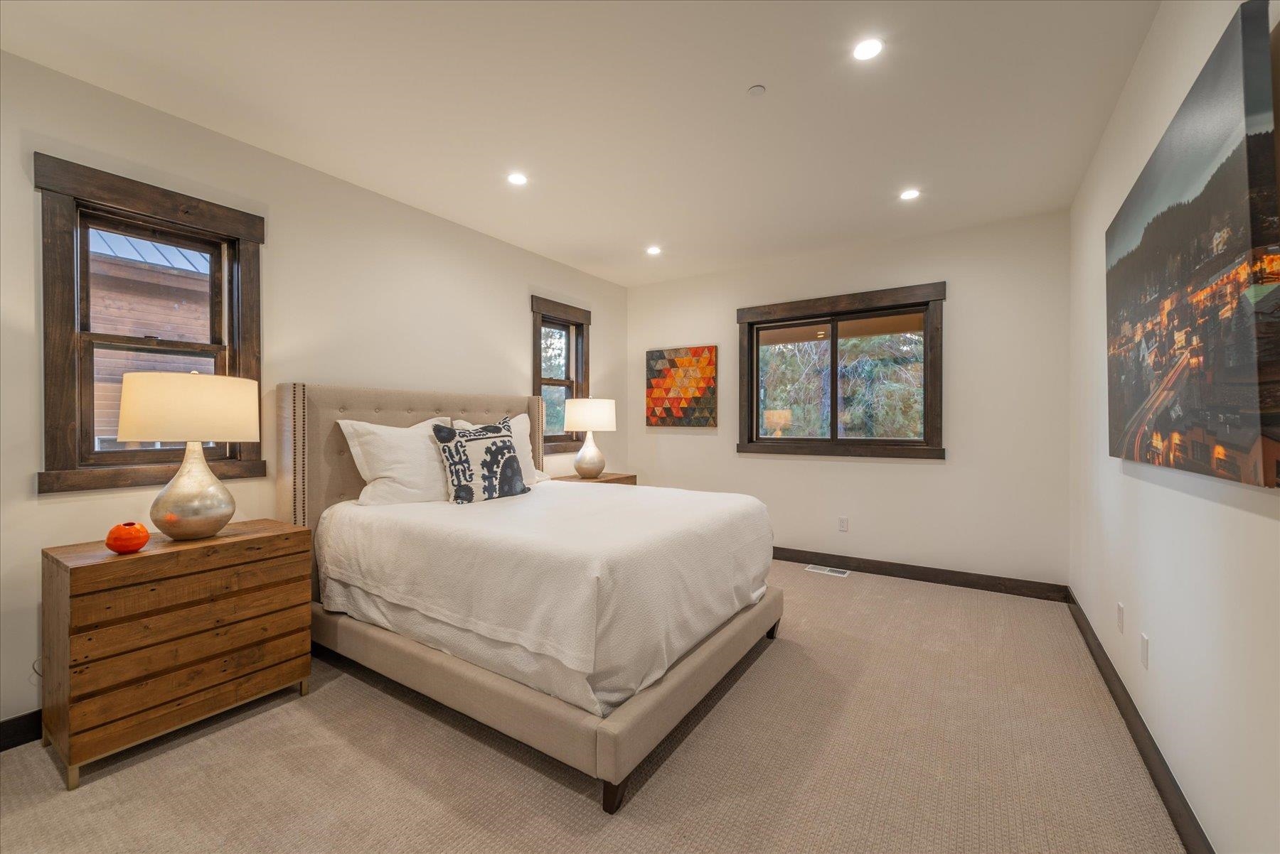 15330 Wolfgang Road Truckee, CA 96161 - Photo 18 of 21 a bedroom with a bed and a night stand