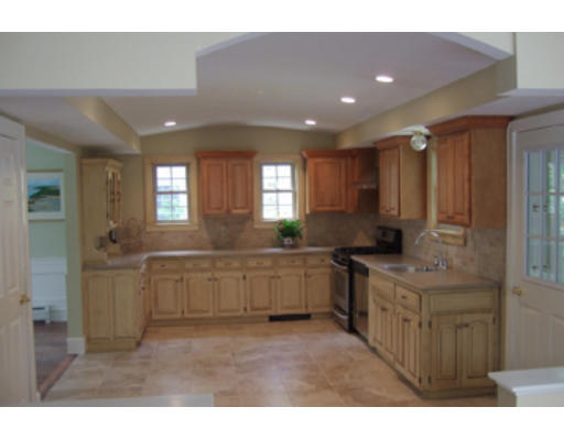 114 Maple Road Longmeadow, MA 01106 - Photo 2 of 9 a open kitchen with kitchen island granite countertop a sink window and stainless steel appliances