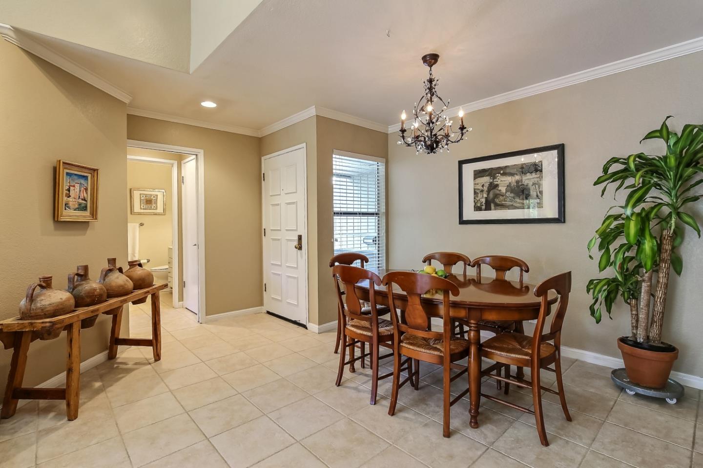 Braddock Court San Jose, CA 95125 - Photo 3 of 20 a view of a dining room with furniture and chandelier