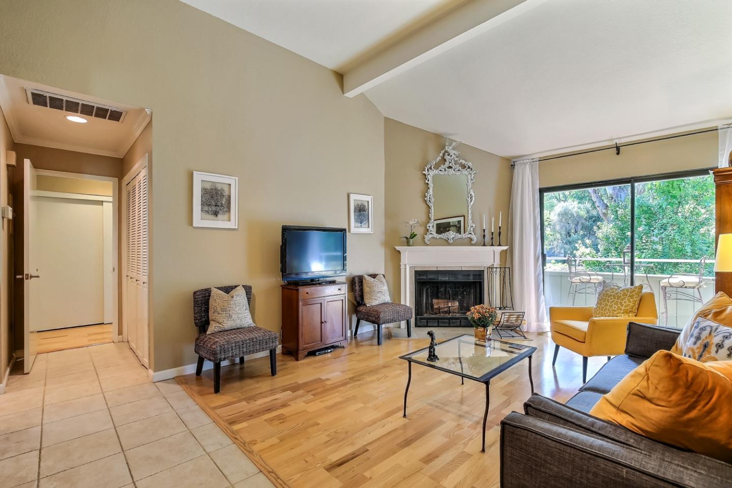Braddock Court San Jose, CA 95125 - Photo 5 of 20 a living room with furniture and a fireplace