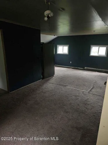 a room with cabinets