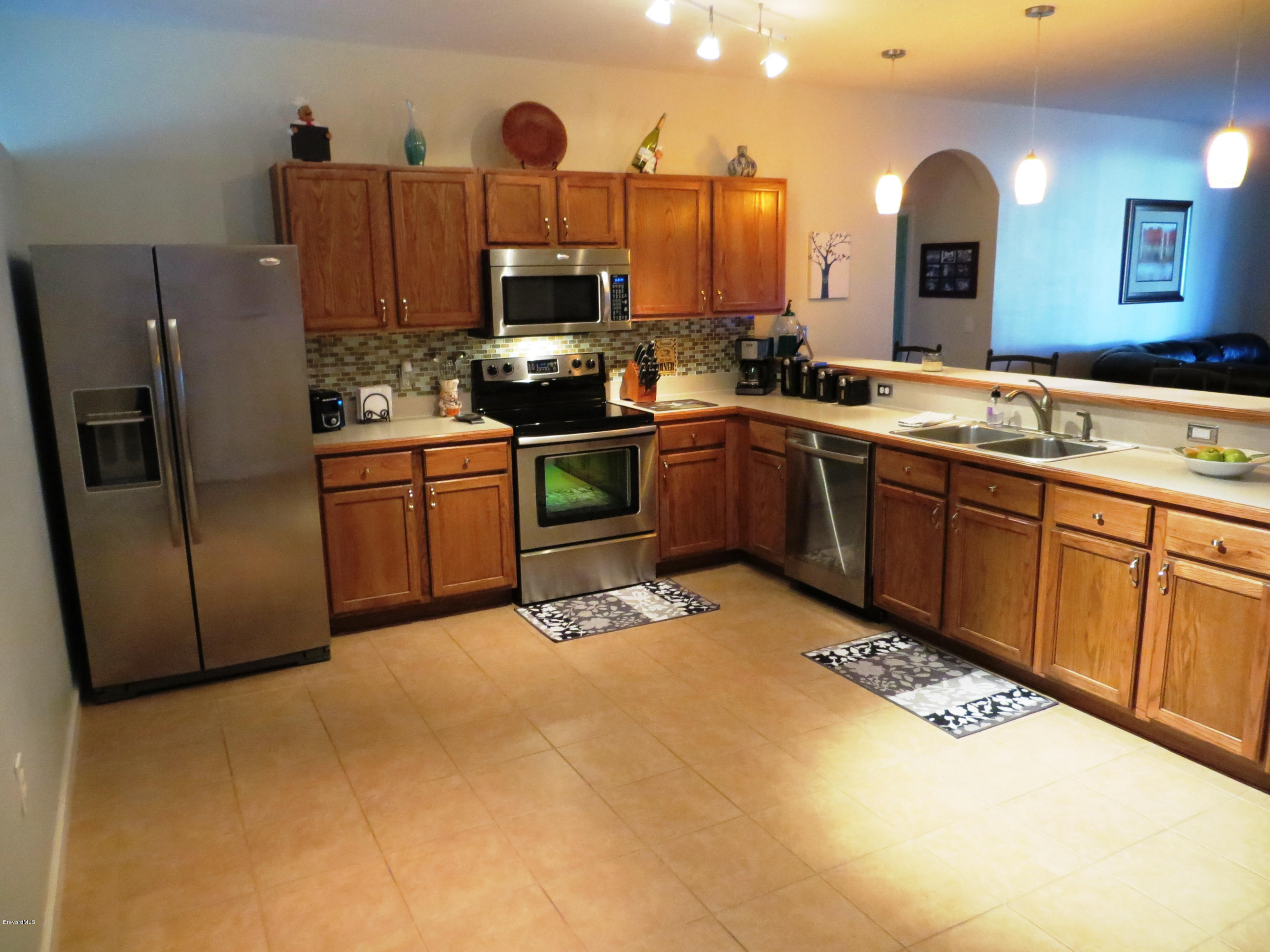 1295 Gerry Road Southwest Palm Bay, FL 32908 - Photo 7 of 28 Open designer kitchen