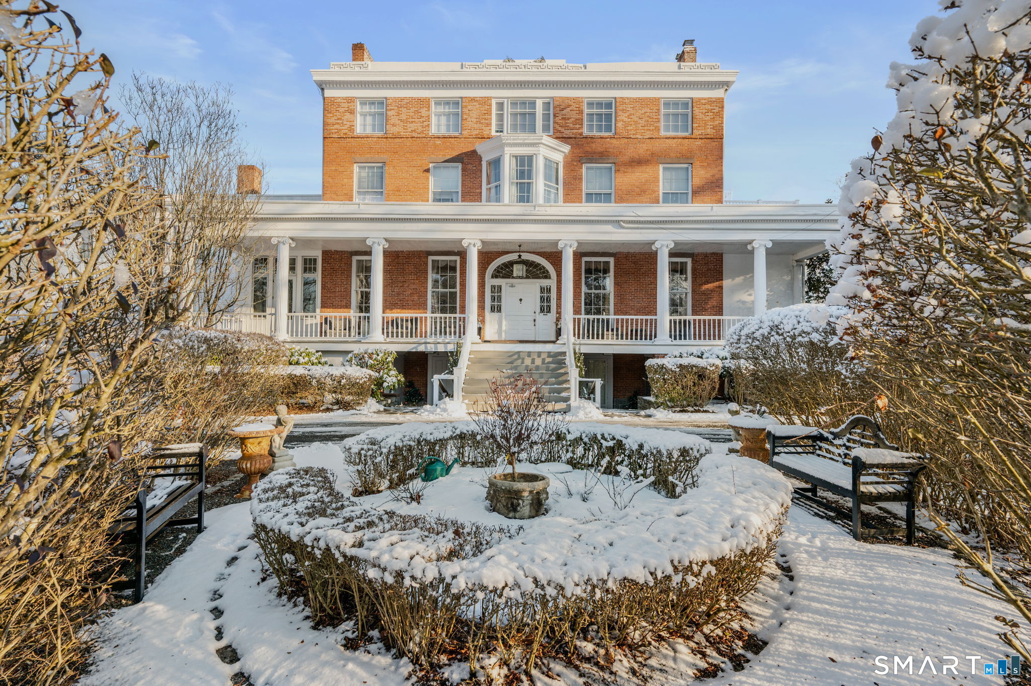 a view of a house with patio